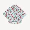 Kenzo Tulip’ Short Sleeve Shirt in Cotton Poplin