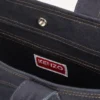 Kenzo Tulip’ Small Tote Bag in Denim-Like Twill