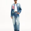 Kenzo Tulip’ Straight Pants in Japanese Denim