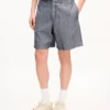 Kenzo Tulip’ Straight Short in Cotton Linen