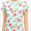 Kenzo Tulip’ T-Shirt in Cotton