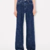 Kenzo Weave’ Ayame Wide Pants in Japanese Denim