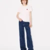 Kenzo Weave’ Ayame Wide Pants in Japanese Denim