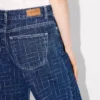 Kenzo Weave’ Ayame Wide Pants in Japanese Denim