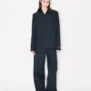 Kenzo Weave’ Kimono Blazer in Wool Jacquard