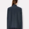 Kenzo Weave’ Kimono Blazer in Wool Jacquard