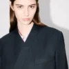 Kenzo Weave’ Kimono Blazer in Wool Jacquard