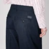 Kenzo Weave’ Wide Leg Pants in Wool Jacquard