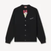 Kenzo Wild Tiger’ Cardigan in Wool Cotton