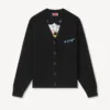 Kenzo Wild Tiger’ Cardigan in Wool Cotton