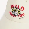 Kenzo Wild Tiger’ Embroidered Cap in Cotton