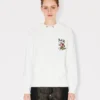 Kenzo Wild Tiger’ Embroidered Hoodie in Cotton