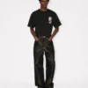 Kenzo Wild Tiger’ Embroidered Oversized T-Shirt in Cotton