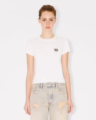 Kenzo Wild Tiger’ Embroidered T-Shirt in Cotton