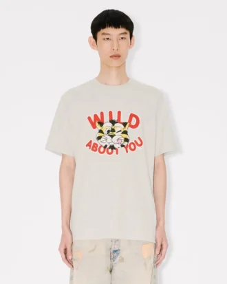 Kenzo Wild Tiger’ T-Shirt in Cotton