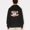 Kenzo Wild Tiger’ Zip up Hoodie in Cotton