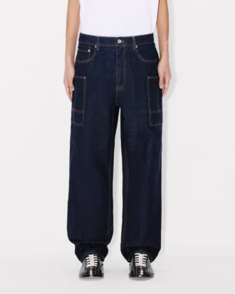 Kenzo Winter Holidays’ Cargo Monkey Fit Jeans in Japanese Denim