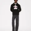 Kenzo Winter Holidays’ Embroidered Hoodie in Cotton