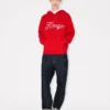 Kenzo Winter Holidays’ Embroidered Hoodie in Cotton and Wool