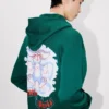 Kenzo Winter Holidays’ Zip up Hoodie in Cotton