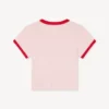 Kenzo Words’ Cropped T-Shirt in Cotton
