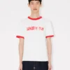 Kenzo Words’ Slim T-Shirt in Cotton