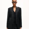 Kimono Blazer in Virgin Wool