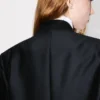 Kimono Coat in Virgin Wool and Silk