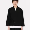 Kimono Jacket in Virgin Wool