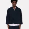Kimono Jacket in Virgin Wool