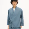 Kimono Jacket in Viscose and Wool