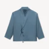 Kimono Jacket in Viscose and Wool