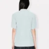 Loose Kimono Shirt in Stone Bleach Chambray