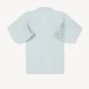 Loose Kimono Shirt in Stone Bleach Chambray