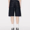 Low-Waist Boyfriend Bermuda in Japanese Denim