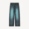 Low-Waist Boyfriend Jeans in Japanese Denim