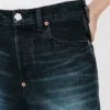 Low-Waist Boyfriend Jeans in Japanese Denim