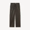 Low-Waist Boyfriend Jeans in Lurex Japanese Denim