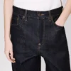 Low-Waist Jeans in Japanese Denim