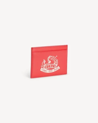Lunar New Year’ Card Holder in Leather