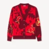 Lunar New Year’ Cardigan in Mixed Cotton and Wool