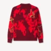 Lunar New Year’ Cardigan in Mixed Cotton and Wool