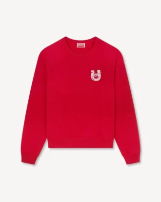 Lunar New Year’ Embroidered Sweatshirt in Cotton