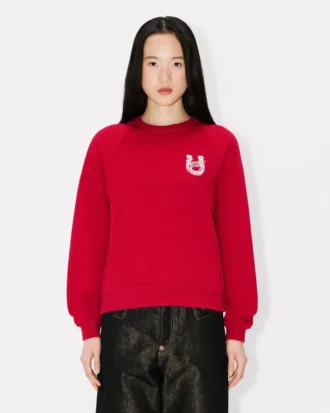 Lunar New Year’ Embroidered Sweatshirt in Cotton