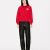 Lunar New Year’ Embroidered Sweatshirt in Cotton
