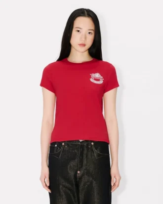 Lunar New Year’ Embroidered T-Shirt in Cotton