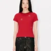 Multi ‘Boke Flower’ Embroidered T-Shirt in Cotton