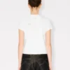 Multi ‘Boke Flower’ Embroidered T-Shirt in Cotton