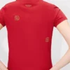 Multi ‘Boke Flower’ Embroidered T-Shirt in Cotton