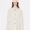 Officer Coat in Virgin Wool